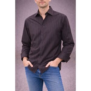 Thomas Dean Flip Cuff Cotton Long Sleeve Shirt L
